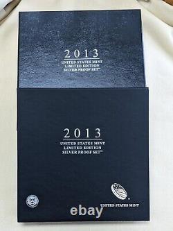 2013 US Mint Limited Edition Silver Proof Set