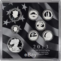 2013 US Mint Limited Edition Silver Proof Set