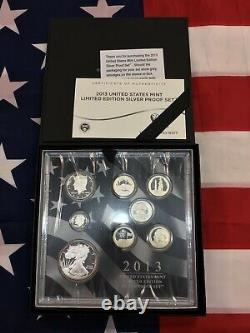 2013 US Mint Limited Edition Silver Proof Set