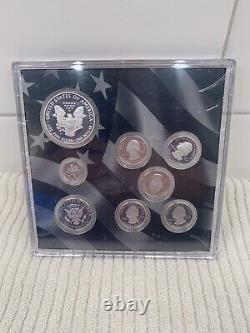 2013 US Mint Limited Edition Silver Proof Set Slight Toning. Mint Box/COA