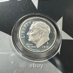 2013 US Mint Ltd Edition Silver Proof Set Silver Coins x8 OGP & COA (90593)