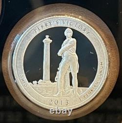 2013 US Mint Silver Proof Set $1 Proof Silver San Francisco COA