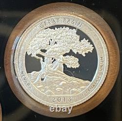 2013 US Mint Silver Proof Set $1 Proof Silver San Francisco COA