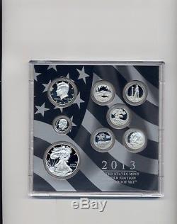 2013 United States Mint Limited Edition Silver Proof Set, 50,000 pieces SOLD OUT