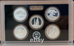 2013 United States Mint Silver Proof Set with Box & COA- Gem Cameo Beauties