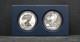 2013 W Reverse Proof & Enhanced Silver Eagle 2 Coin Set Withogp Free Shipping