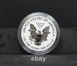 2013 W REVERSE PROOF & ENHANCED SILVER EAGLE 2 COIN SET WithOGP Free Shipping