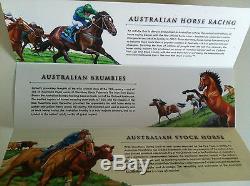 2014 $1 Niue Legendary Horses Silver Proof Collection Set CERTIFICATE NUMBER 30