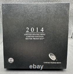 2014 Limited Edition Silver Proof Set