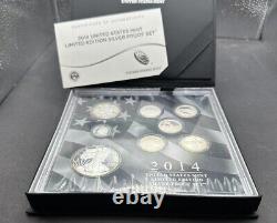 2014 Limited Edition Silver Proof Set