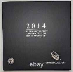 2014 Limited Edition Silver Proof Set