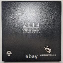 2014 Limited Edition Silver Proof Set