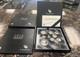 2014 Limited Edition Silver Proof Set 8 Coin Box & Coa Slight Toning