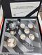 2014 Limited Edition Silver Proof Set Black Box & Coa 7 Coins/silver Eagle B446