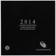 2014 Limited Edition Silver Proof Set Black Box & Coa 7 Coins And Silver Eagle