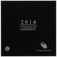 2014 Limited Edition Silver Proof Set Black Box & Coa 7 Coins And Silver Eagle