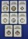 2014 Limited Edition Silver Proof Set Ngc Pf70-complete 8 Coin Set-box And Coa