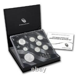 2014 Limited Edition Silver Proof Set OGP