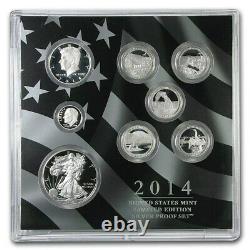 2014 Limited Edition Silver Proof Set OGP
