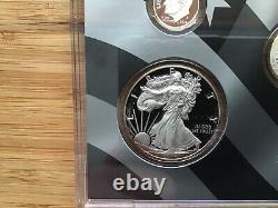 2014 Limited Edition Silver Proof Set in OGP with 1 Troy oz Silver American Eagle