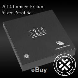 2014 US Mint Limited Edition Silver Proof Set (14RC)