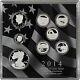 2014 Us Mint Limited Edition Silver Proof Set 8 Coins With Box Coa And Sleeve