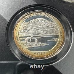 2014 US Mint Ltd Edition Silver Proof Set Silver Coins x8 OGP & COA (90595)