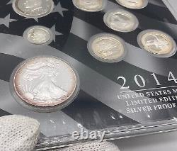 2014 United States Mint Limited Edition Silver Proof Set