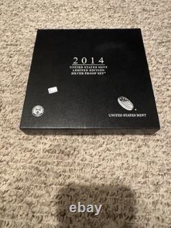 2014 United States Mint Limited Edition Silver Proof Set (LS3)