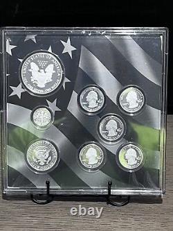 2014 United States Mint Limited Edition Silver Proof Set in OGP With Toning