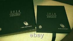 2014 Us Mint Limed Edition Silver Proof Set