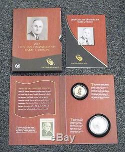 2015 Coin and Chronicles Set with Silver Harry S. Truman Reverse Proof