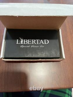 2015 Mexico Libertad Special Silver Set 500 Made! Proof / Reverse Proof