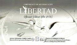 2015 Mexico Libertad Special Silver Set 500 Minted! Set #4! Proof/ Reverse Pr