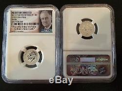 2015 P SILVER ROOSEVELT REVERSE PROOF DIME NGC PF70 ER FROM MARCH OF DIMES SET