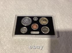 2015-S US Mint Silver Proof Set with COA & Box 14 Coins 90%