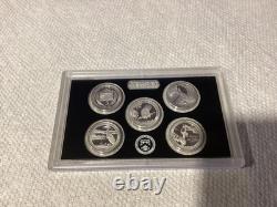 2015-S US Mint Silver Proof Set with COA & Box 14 Coins 90%