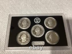 2015-S US Mint Silver Proof Set with COA & Box 14 Coins 90%