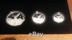 2015 Silver Libertad 5 coin Proof set. With COA