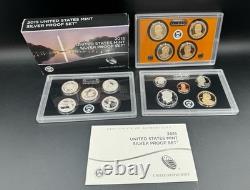 2015 Silver Proof Set U. S. Mint Original Government Packaging OGP COA