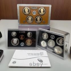 2015 US Mint Silver Proof Set w COA Original OGP Complete Presidential
