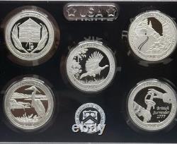 2015 US Mint Silver Proof Set w COA Original OGP Complete Presidential