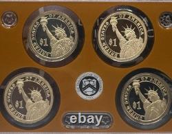 2015 US Mint Silver Proof Set w COA Original OGP Complete Presidential