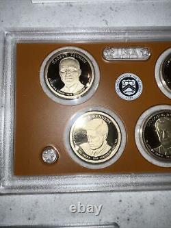 2015 United States Mint Silver Proof Set With Box And COA! On Sale, Free Ship