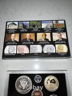 2015 United States Mint Silver Proof Set With Box And COA! On Sale, Free Ship