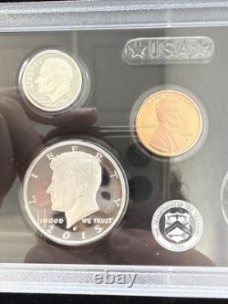 2015 United States Mint Silver Proof Set With COA