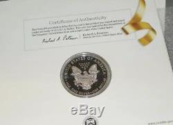 2015-w Silver Eagle Proof Us Mint Congratulations Set Extremely Rare
