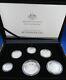 2016 Fine Silver Proof Year Coin Set 50th Anniversary Of Decimal Currency