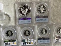 2016 LIMITED EDITION SILVER PROOF PF 70DCAM SET, FS. +3, 11 Coins-See Desc