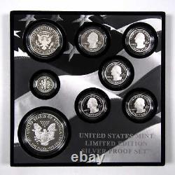 2016 Limited Edition Silver Proof 8 Coin Set OGP COA SKUCPC3664